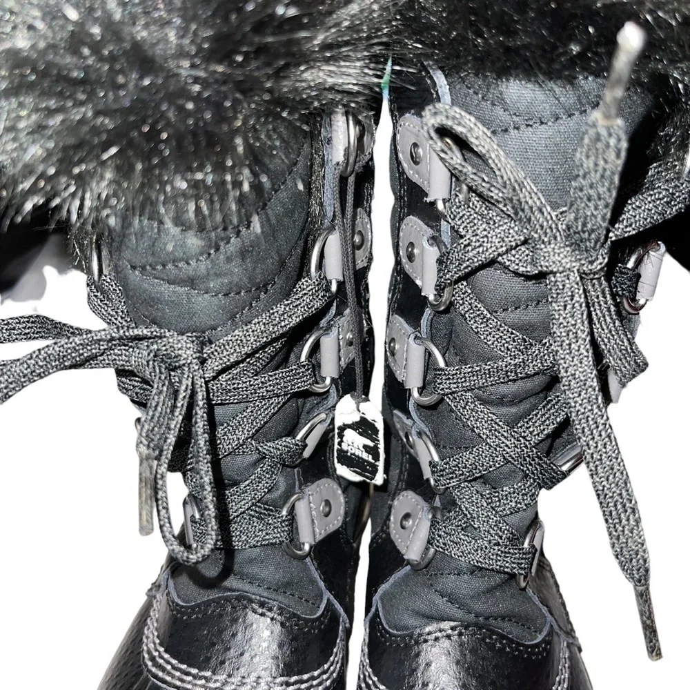 Sorel Joan‎ of Artic Youth Snow Waterproof Boots Size 3